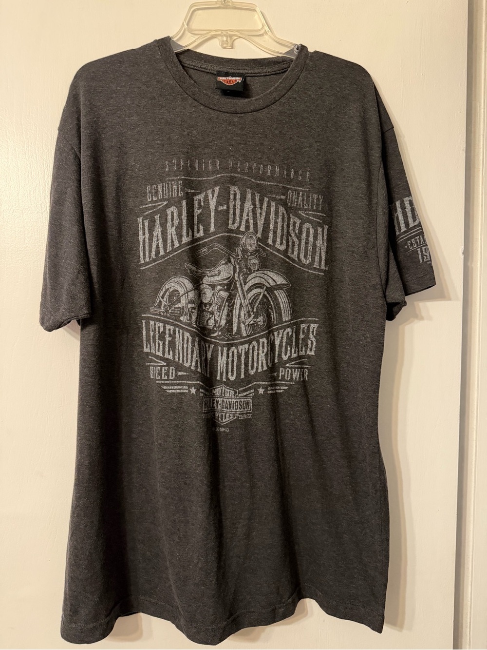 LaidLaw Harley Davidson
Baldwin Park CA Men's T Shirt Vintage Charcoal Grey XXL